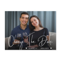 Foto ändert die Ankündigung der Hochzeit