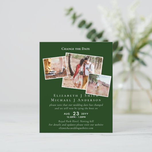 FOTO ändert die Datumspläne Aufschieben JEDES Erei (Stehend Vorderseite)