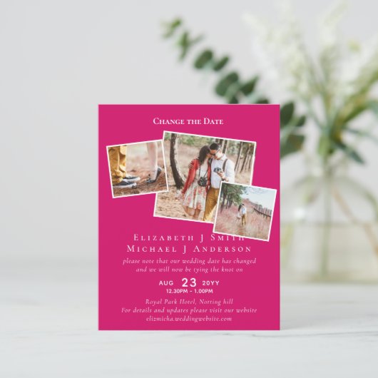 FOTO ändert die Datumspläne Aufschieben JEDES Erei (Stehend Vorderseite)