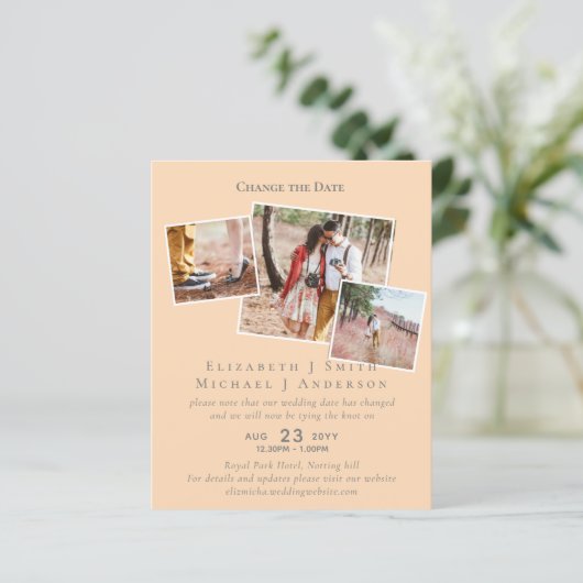 FOTO ändert die Datumspläne Aufschieben JEDES Erei (Stehend Vorderseite)