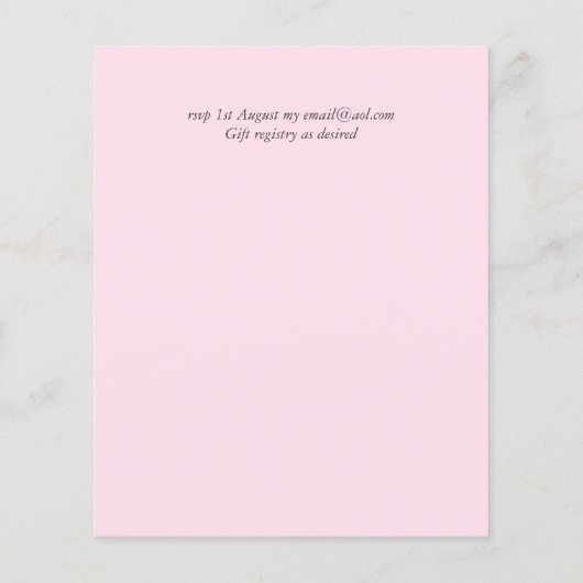 FOTO ändert die Datumspläne Aufschieben JEDES Erei (Rückseite)