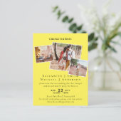 FOTO ändert die Datumspläne Aufschieben JEDES Erei Postkarte (Stehend Vorderseite)