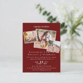 FOTO ändert die Datumspläne Aufschieben JEDES Erei Postkarte (Stehend Vorderseite)