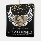 Foto Angel Wings Keramikornament (Links)