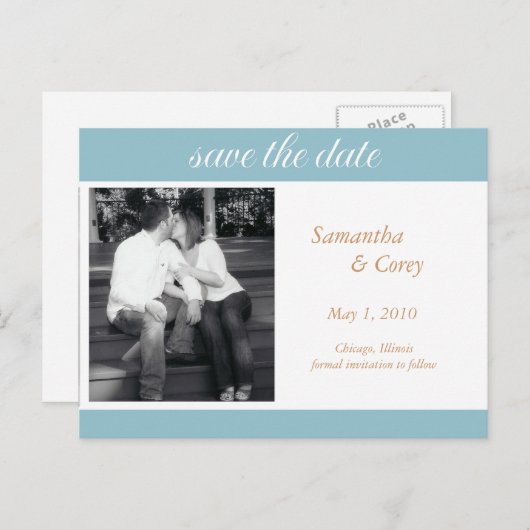 Foto Ankündigung Datum freihalten (Vorne/Hinten)