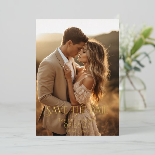 Foto Ankündigung Datum freihalten (Stehend vorne)