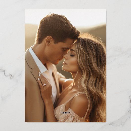 Foto Ankündigung Datum freihalten (Rückseite)