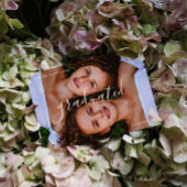 Foto-Ankündigung für doppelte Abschlüsse Folieneinladung