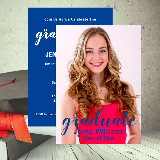 Foto-Ankündigung Party Einladung