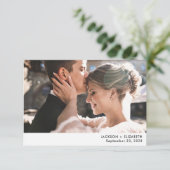 Foto-Ankündigung verheiratet (Stehend Vorderseite)