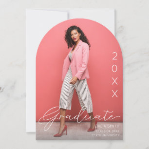 Foto-Ankündigungsbogen für ein Schuljahr Einladung