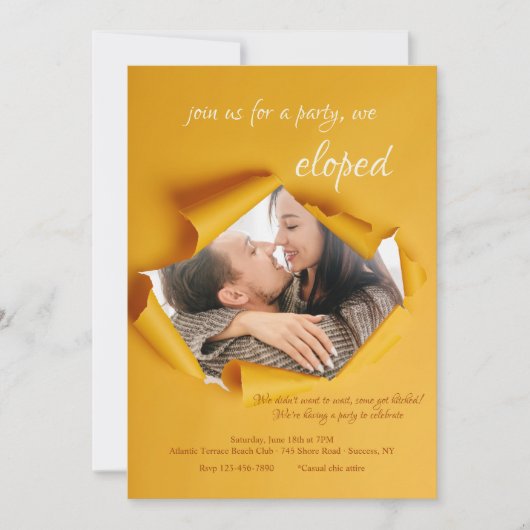 Foto-Ankündigungskarte für Drehrahmen Ankündigung (Vorderseite)