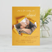 Foto-Ankündigungskarte für Drehrahmen Ankündigung (Stehend Vorderseite)