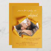 Foto-Ankündigungskarte für Drehrahmen Ankündigung (Vorne/Hinten)