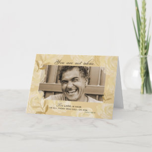 Foto Anpassbare religiöse Feier des Todes Karte