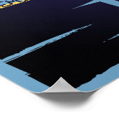 Foto-Anzeigeangestellter des Monats Poster (Ecke)