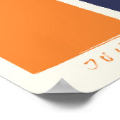 Foto-Anzeigeangestellter des Monats Poster (Ecke)