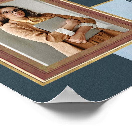 Foto-Anzeigeassistent des Monats Poster (Ecke)