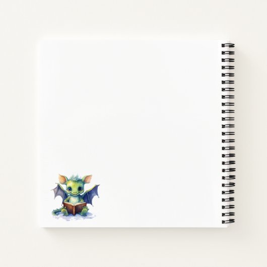 *~* Foto AP85 Gesetz Attraction Dragon Manifesting Notizblock (Rückseite)