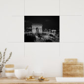 Foto Arc de Triomphe Paris Poster (Küche)