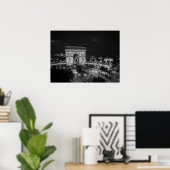 Foto Arc de Triomphe Paris Poster (Heimbüro)