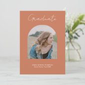 Foto Arch Abschluss Terracotta Ankündigung (Stehend Vorderseite)