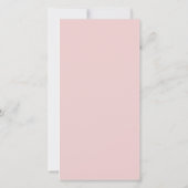 Foto Arch, Blush Wedding Save the Date Lesezeichen (Rückseite)