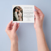 Foto "Arch Frame" Danke Karte (Gruppe)