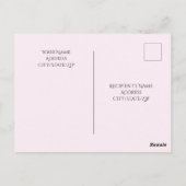 Foto Atlantik Beste Mama Seeblick Rosa Postkarte (Rückseite)