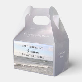 Foto atlantischer Ozeanwellen Ruhestand Funny Geschenkschachtel