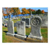 Foto auf dem Friedhof (Vorne)