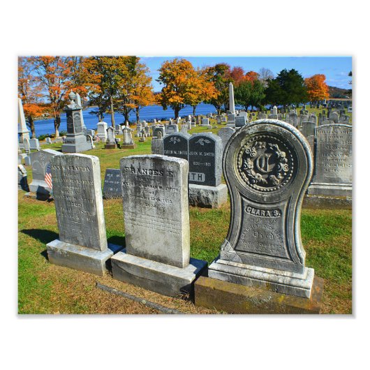 Foto auf dem Friedhof (Vorne)