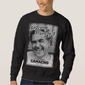 Foto auf Gedächtnisbeerdigung Sweatshirt (Vorderseite)