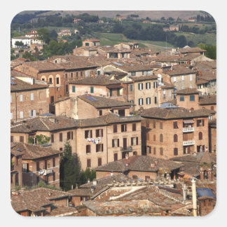 Foto aufgenommen in Siena, Italien. Man kann sehen Quadratischer Aufkleber