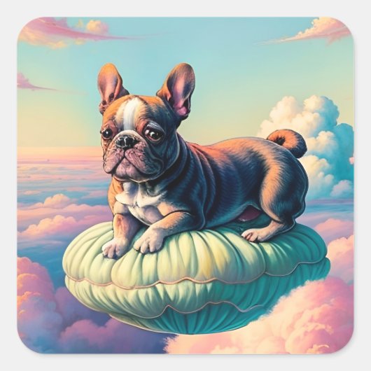 Foto-Aufkleber Quadratischer Aufkleber (Vorderseite)