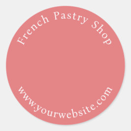 Foto-Aufkleber Runder Aufkleber