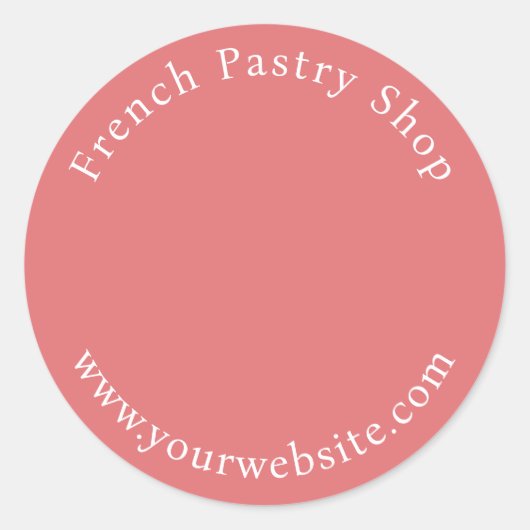 Foto-Aufkleber Runder Aufkleber (Vorderseite)