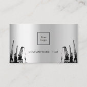 Foto-Auftragnehmer-Logo für die Silberschmiede QR Visitenkarte (Vorderseite)