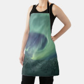 Foto Aurora Borealis Winterlandschaft Schürze (InSitu)