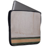 Foto aus braunem Betonbelag Laptopschutzhülle (Vorne Rechts)