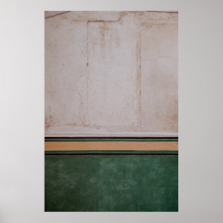 Foto aus braunem Betonbelag Poster