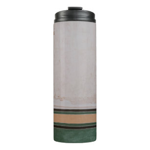 Foto aus braunem Betonbelag Thermosbecher