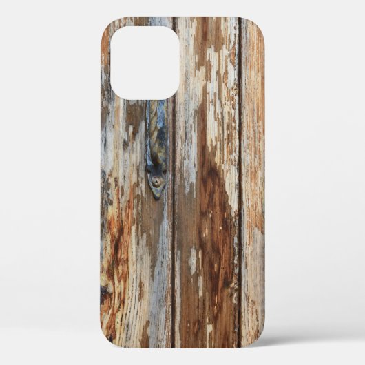 Foto aus braunem Holz Case-Mate iPhone Hülle (Rückseite)