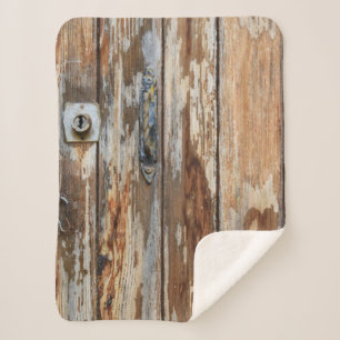 Foto aus braunem Holz Sherpadecke