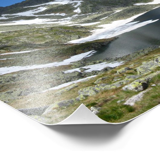 Foto aus der Hohen Tatra (Satin) (Ecke)