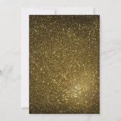 Foto aus Edelskriptgold-Imitaten Save the Date Einladung (Rückseite)