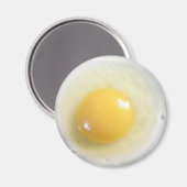 Foto aus gebratenem Ei Magnet (Vorderseite/Rückseite)