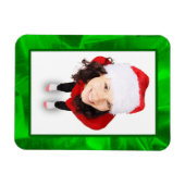 Foto aus gekuppeltem, grün gestrichenem Rahmen Magnet (Horizontal)