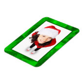 Foto aus gekuppeltem, grün gestrichenem Rahmen Magnet (Linke Seite)