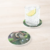 Foto aus Holz Malerei Untersetzer (Seite)